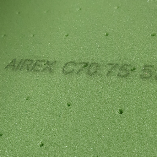 Конструкционный пенопласт Airex C70.75 2200(1100)x1100x5мм, перфорированный лист (код_6928)
